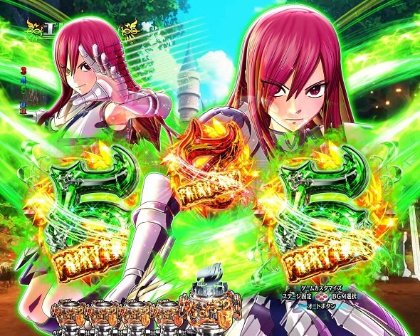 P FAIRY TAIL これが七炎竜の力だ 予告演出 先読み予告