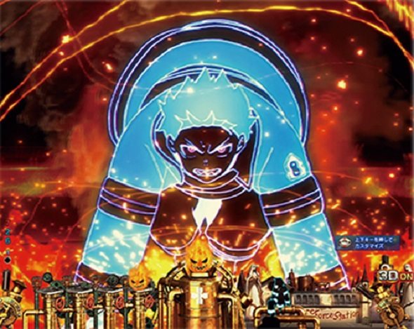 Pフィーバー炎炎ノ消防隊Light ver. 予告演出 先読み予告